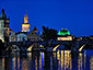 Charles Bridge by night